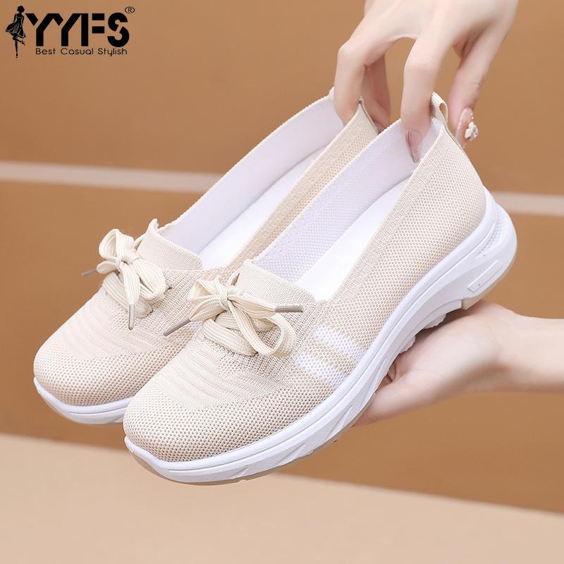 Spring and Autumn Women's New Comfortable Soft Sole Walking Shoes Casual Fashion Sports Shoes Flat Shoes