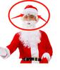 Unisex Santa Claus Costume Set Thick Plush Velvet Christmas Outfit Suit For Party Stage Cosplay