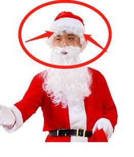 Unisex Santa Claus Costume Set Thick Plush Velvet Christmas Outfit Suit For Party Stage Cosplay