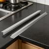 2 Pack Stainless Steel Stove Crevice Covers Easy Clean Heat Resistant Stove Counter Crevice Cover Suitable for Even Surface