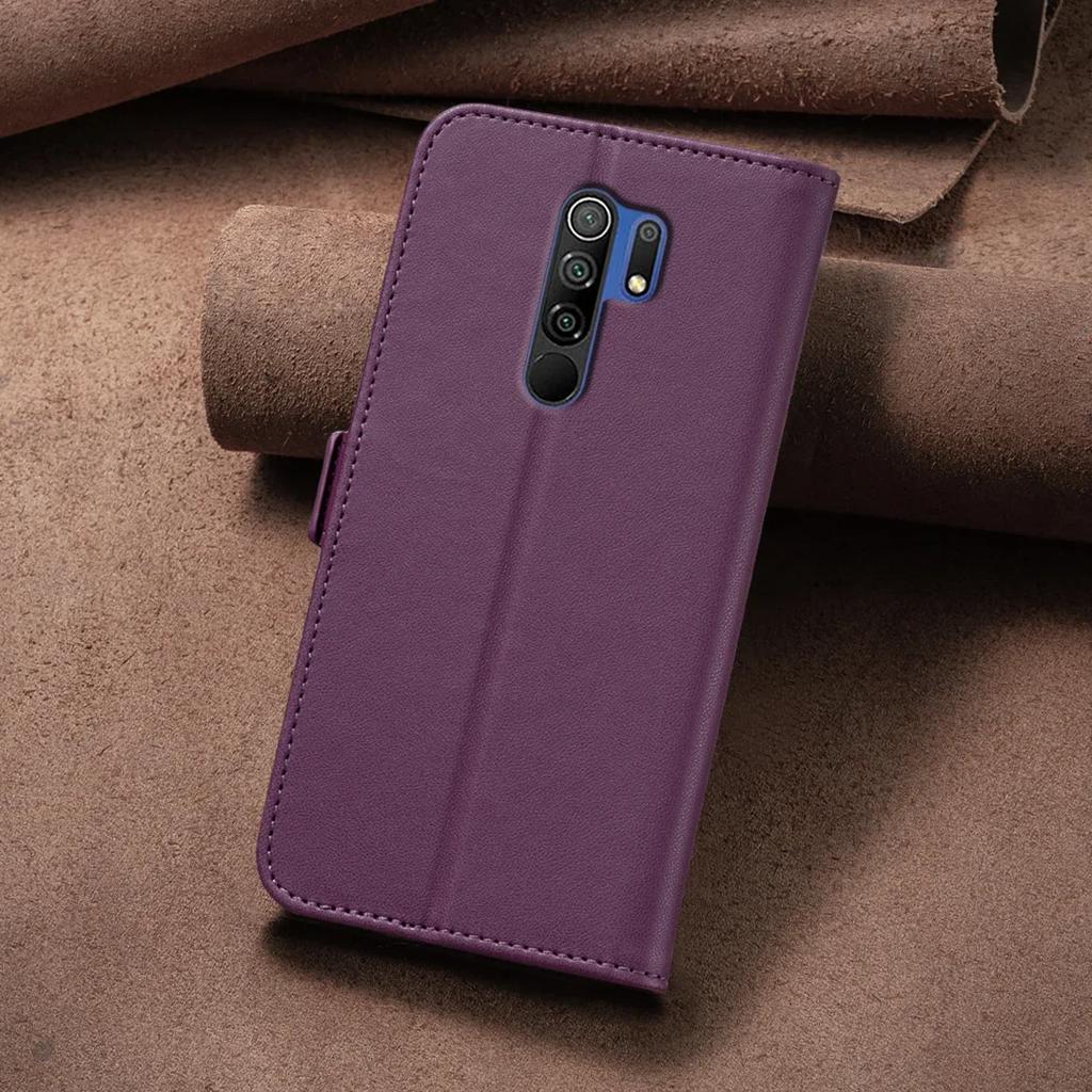 Flip Leather Case For Redmi 9 9A 9C Note 9 Note 9 Pro Note 9 Pro Max Note 9S Cover Phone Case Funda Cover With Card Stand