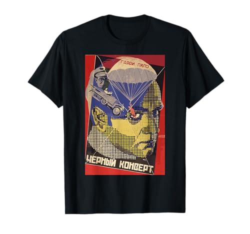Black Envelope Film Poster SOVI8 Vintage Propaganda T-Shirt