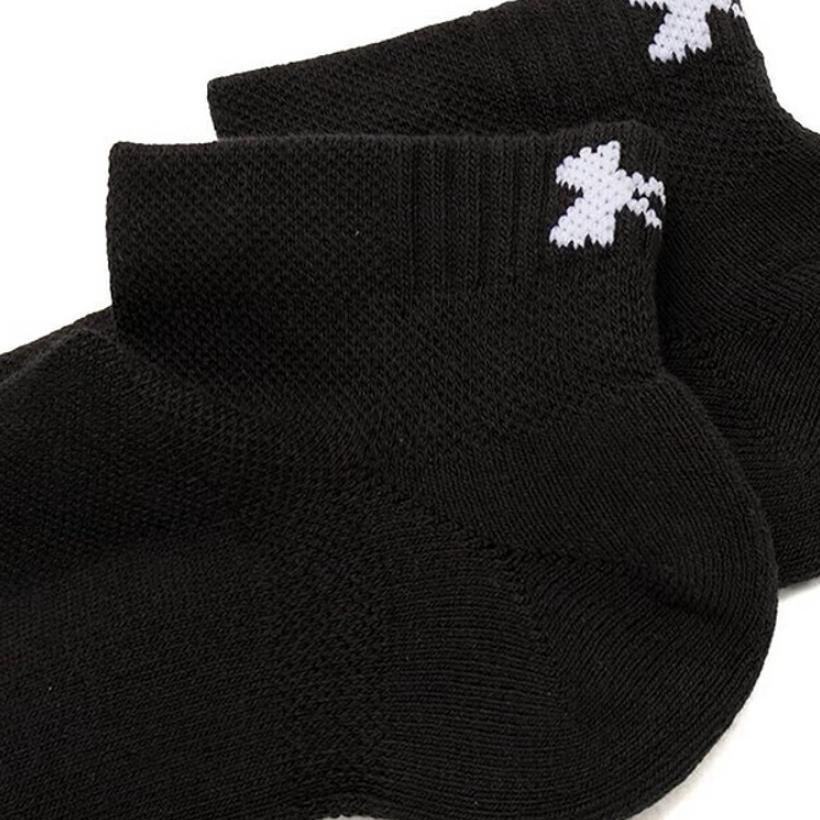 Under Armour Breathable Casual Running Training Socks 3 Pairs Unisex socks Black 1386312-001