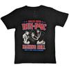 T-shirt da uomo Run DMC Raising Hell Americana Taglia XL Nera