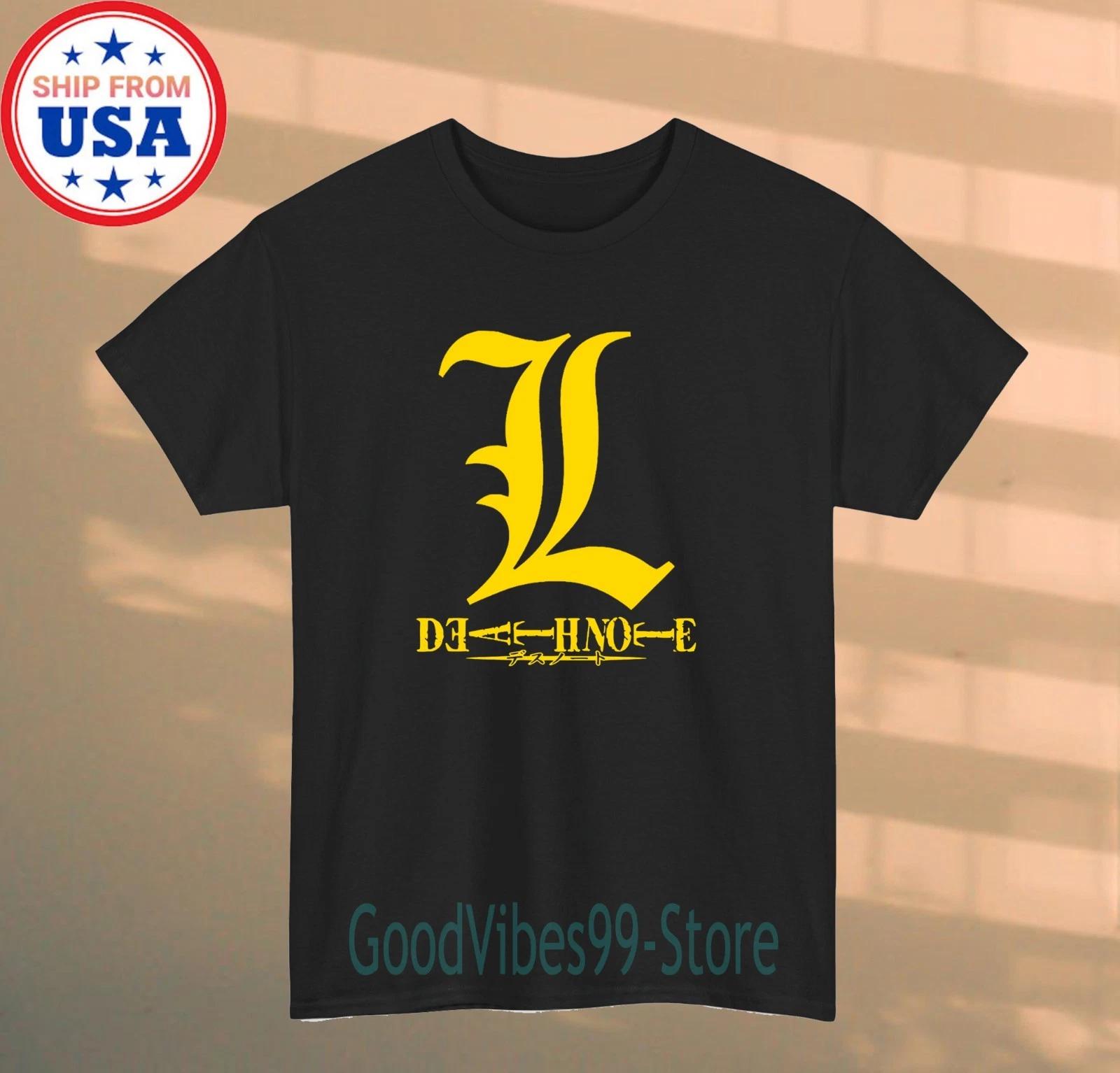 L Yagami Raito Death Note Men s Black Size S-5XL 3XL