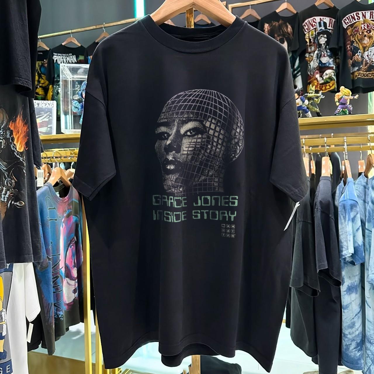 1986 Grace Jones Inside Story Size Rare T-Shirt Black XL M