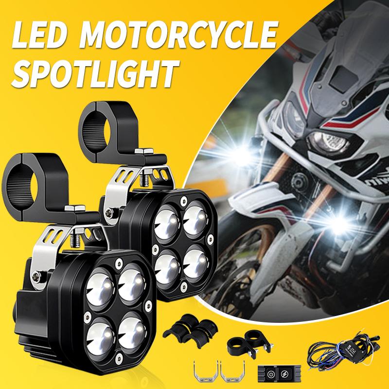 

1 Set Motorcycle Auxiliary LED Light Driving Spotlights For Honda Africa Twin CRF1000L CRF 1000 L 2016-2019 Fog Light Headlights