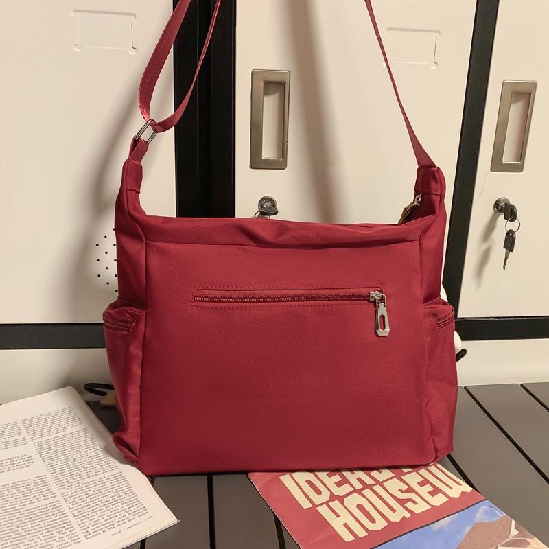 Crossbody Bag Women Large Capacity Backpack Student Class Shoulder Bag Men Messenger Bag