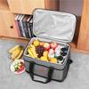 Leak-proof Food Thermo Bag Collapsible Picnic Cooler Bag  for Outdoor Travel Camping