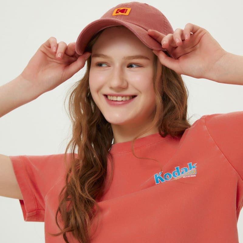 

KODAK Apparel 25SS Square Logo Relaxed Fit Ball Cap D.PINK SM