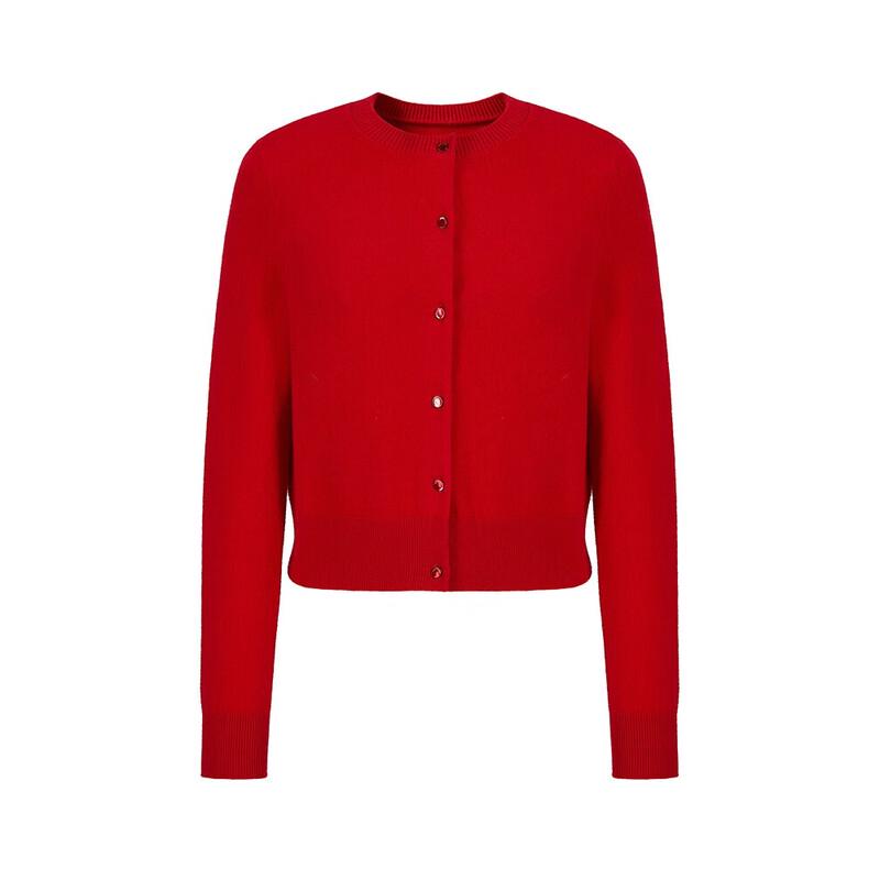 AnnaCo Elegante Damen-Strickjacke aus Wolle