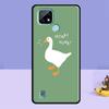 Funny Cartoon Duck Case For Realme 13 10 11 12 14 Pro Plus C75 C67 C61 C55 C53 C51 C35 C21Y C25S GT 7 Pro 6 6T