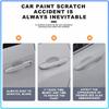 Car Door Transparent Strip Rearview Mirror Anti-Collision Protection Strip For Opel crosa d astra h insignia astra j zafira b mokkaastra vivaro astra