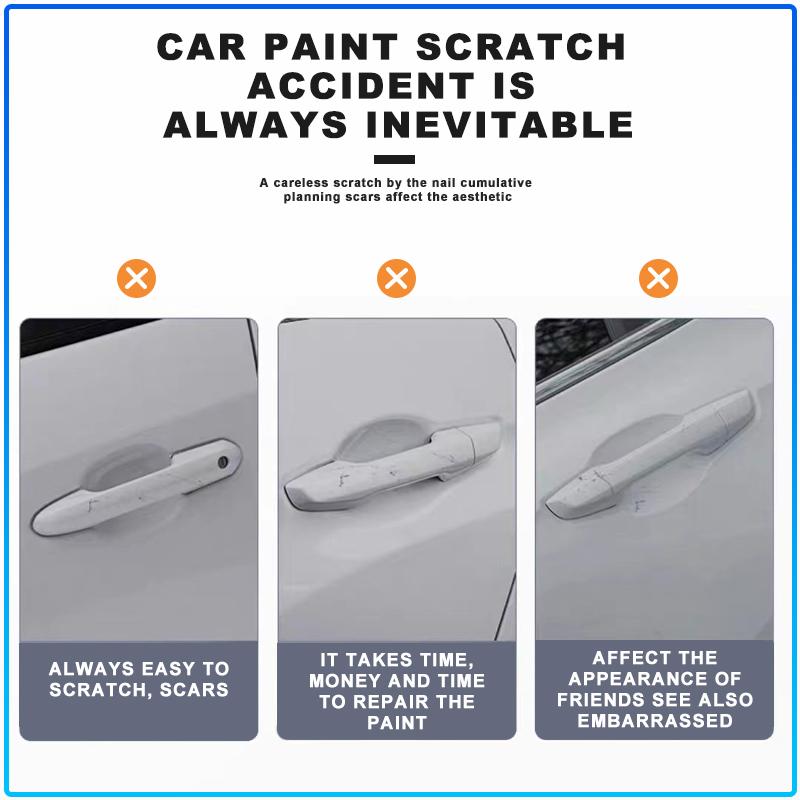Car Door Transparent Strip Rearview Mirror Anti-Collision Protection Strip For Opel crosa d astra h insignia astra j zafira b mokkaastra vivaro astra