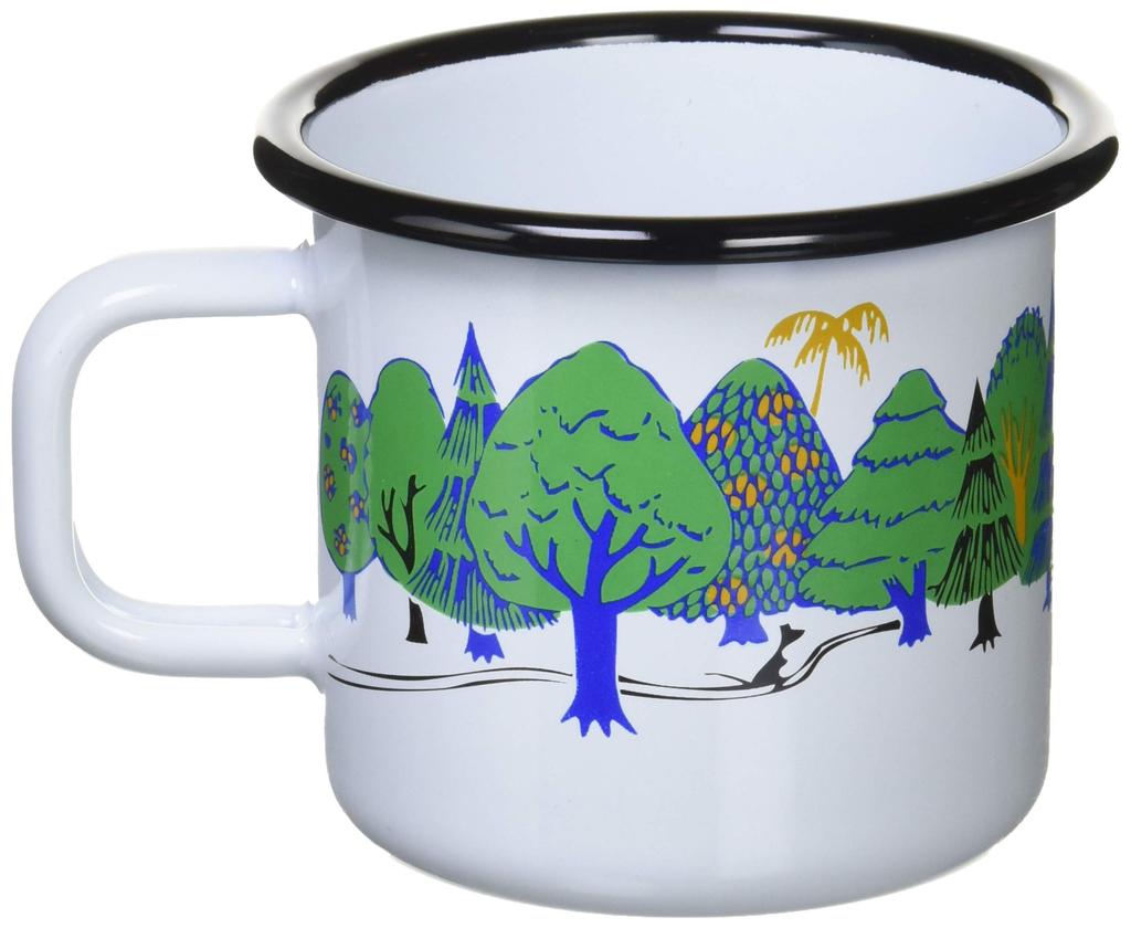 Officially Imported Muurla Moomin Moomin Village MRA060002 (Finland) Mug, Color,