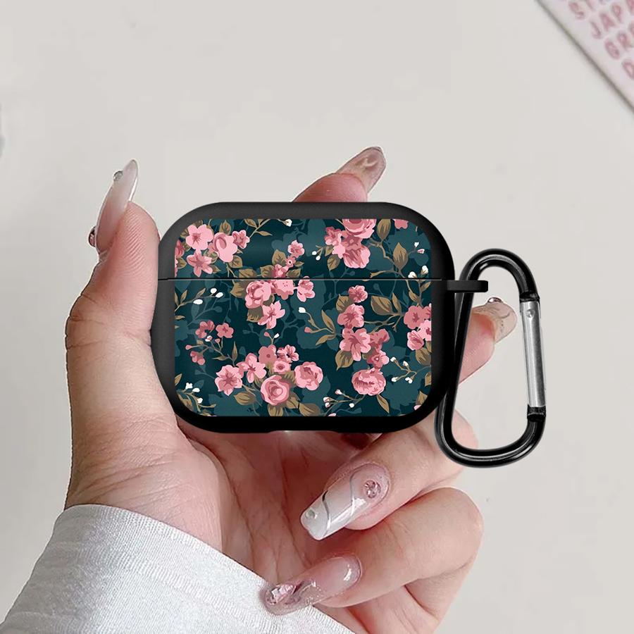 Case For Airpods 4 Pro 2 Pro2 3 Pro3 1 Earphone Cases Cover Little Floral Patterns Fashion