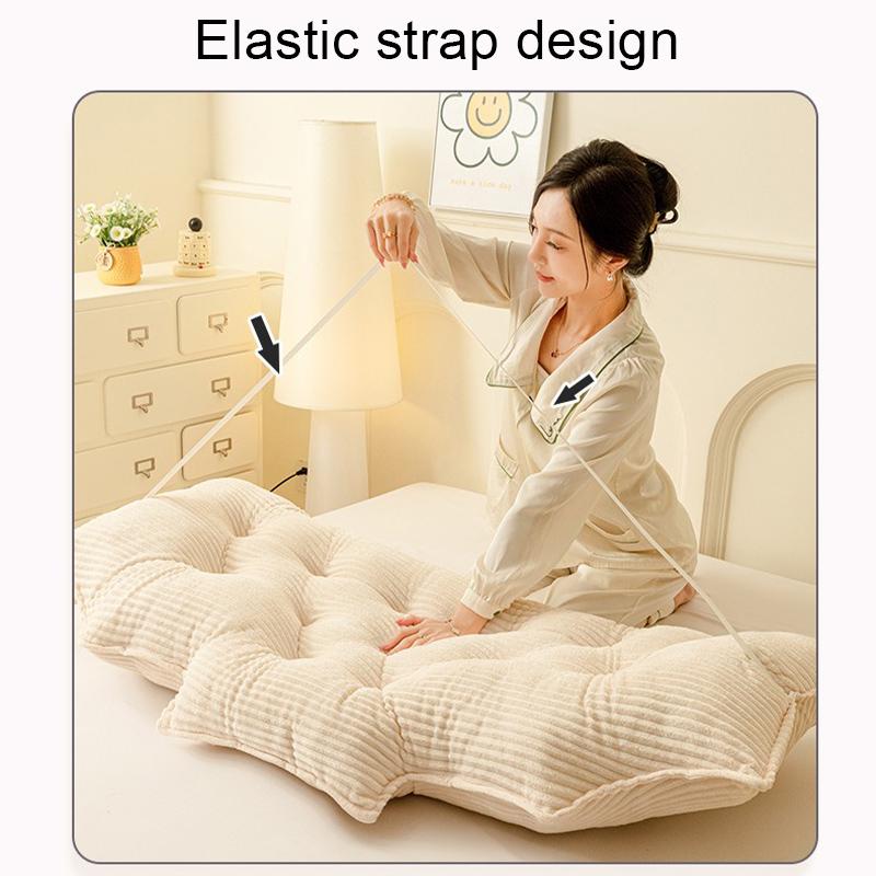 High Elasticity PP Cotton Headboard Large Cushion Bedroom Soft Bag Backrest Suitable for Sofa Bed Reading Back Support Cushion