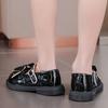 Leather Shoes, Fashionable Korean Version, British Style, Soft Soled Princess Shoes, Suitable for Elementary School Students, Performance Shoes