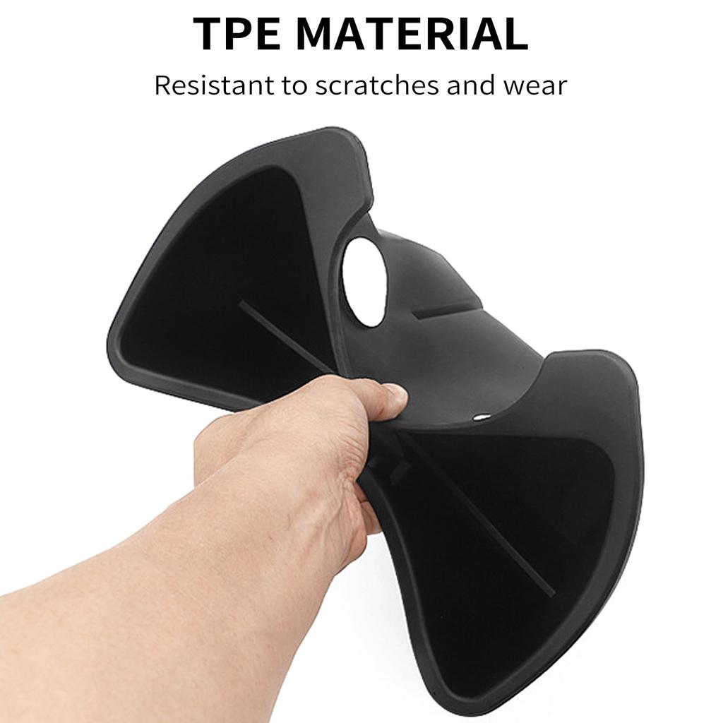 Rear Center Console Organizer Replacement for Tesla Model Y, TPE Backseat Storage Box Second Row