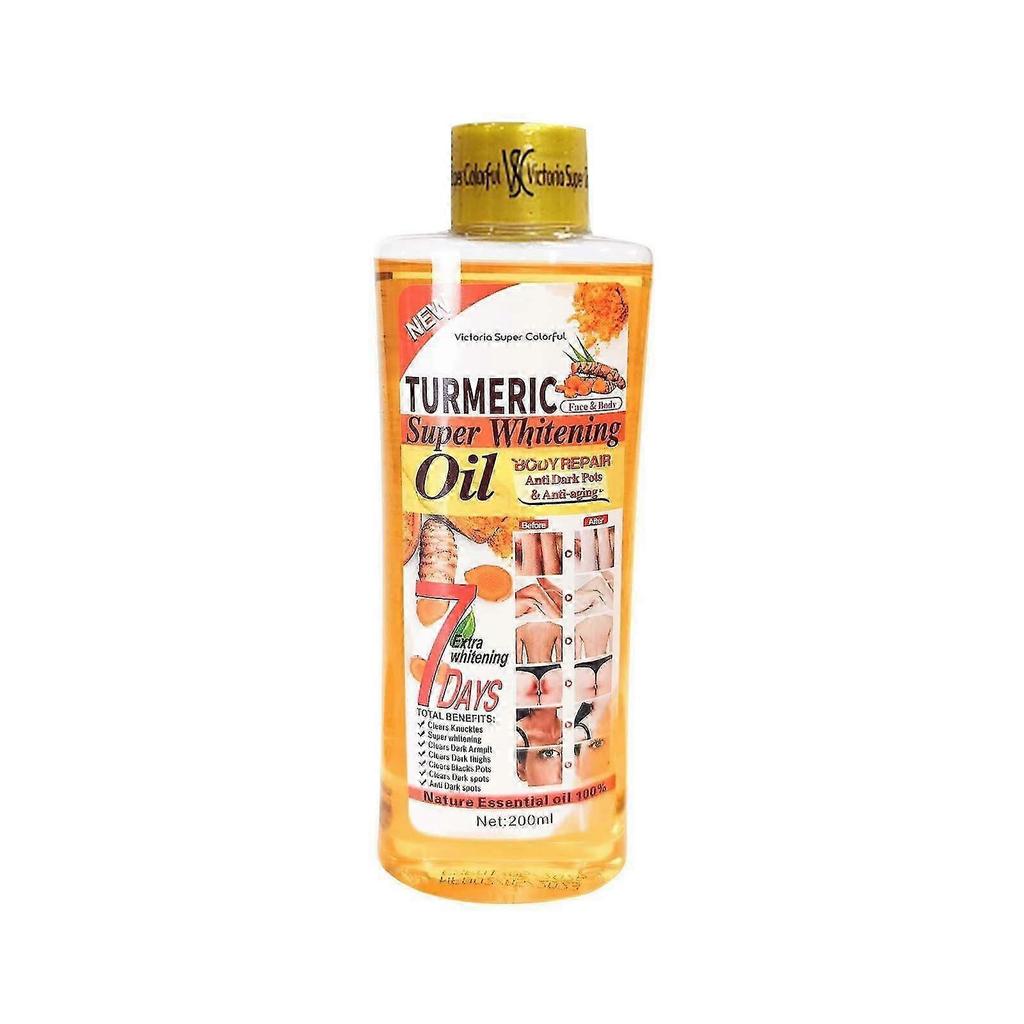 Turmeric Oil Super Whitening Oil Turmeric Oil For Skin Turmeric Oil Super Whitening Oil Turmeric Oil Oil For Lightening Dark Skin 200ml 25-2