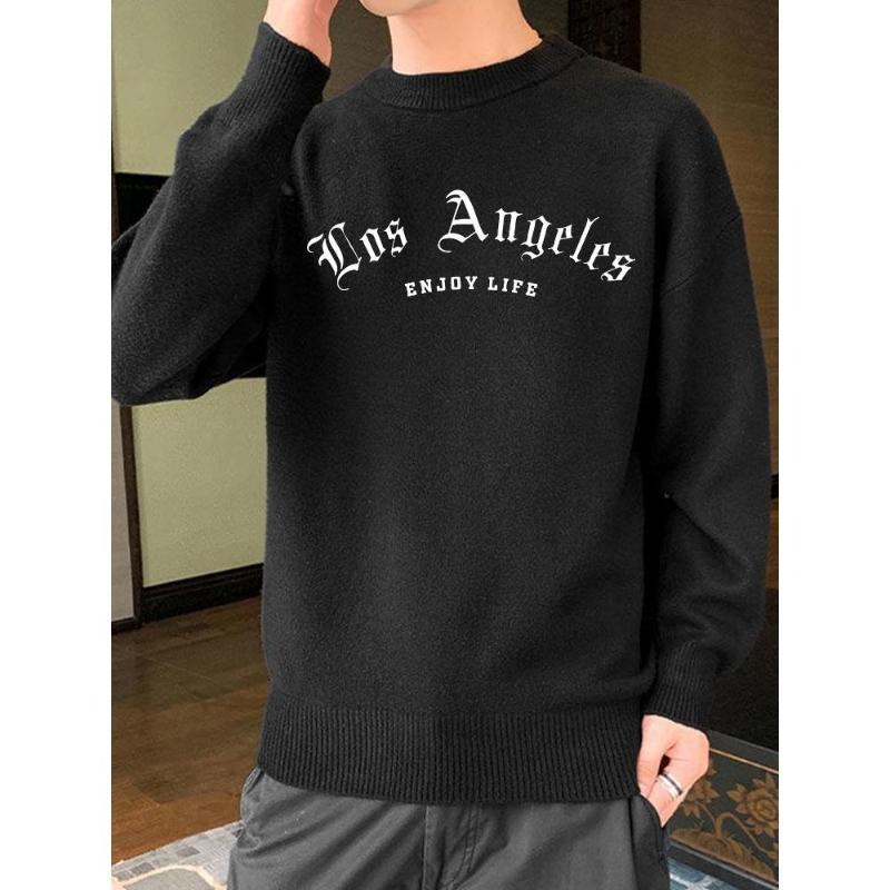 

Unisex Loose Fit Sweater, Casual Style XXL чёрный