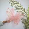3pcs Giant Artificial Flowers Decor, 19.69inch Yarn Butterfly Poppy Flowers, Three-dimensional Butterfly, New Marriage Decor, Home Wedding Party Decor