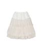 Lulu Seoul Tutu Midi Skirt (White)