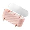 Dustproof Makeup Organizer Box Plastic Cotton Swab Pad Storage Container with Lid For Bathroom Home
