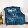1pz Coperta Celebrazione Felice 60° Compleanno Morbida e Calda per Divano Ufficio Campeggio Viaggio Soggiorno Ottimo Regalo per Amici e Famiglia Confortevole