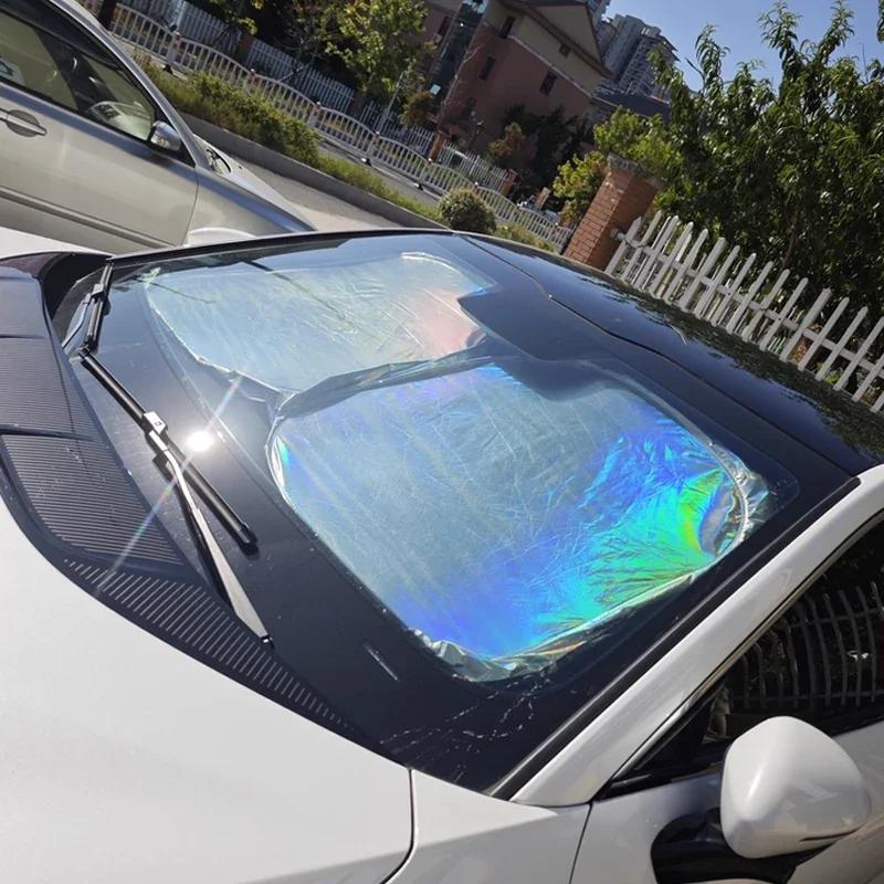 Car Windshield Sun Shade UV Reflective Sun Visor Protection Cover For Toyota Sienna XL30 XL40 2010-2026