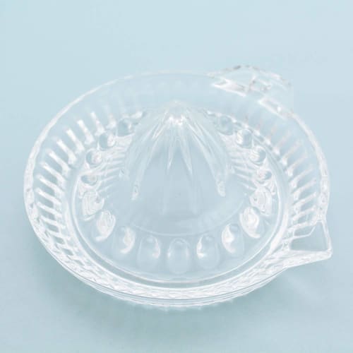 Toyo Sasaki Glass Lemon Squeezer, Round, Made In Japan, Dishwasher Safe, Juicer, Fruit Squeezer, Glass, P-SGK-101-N