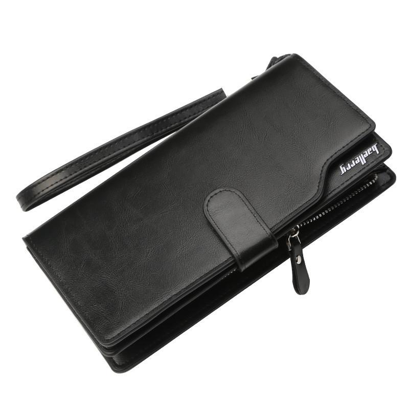 Baellerry New Men s Wallet Multi-functional Business Clutch Bag Korean Version Zipper Mobile Bag Wholesale Manufacturer StyleA