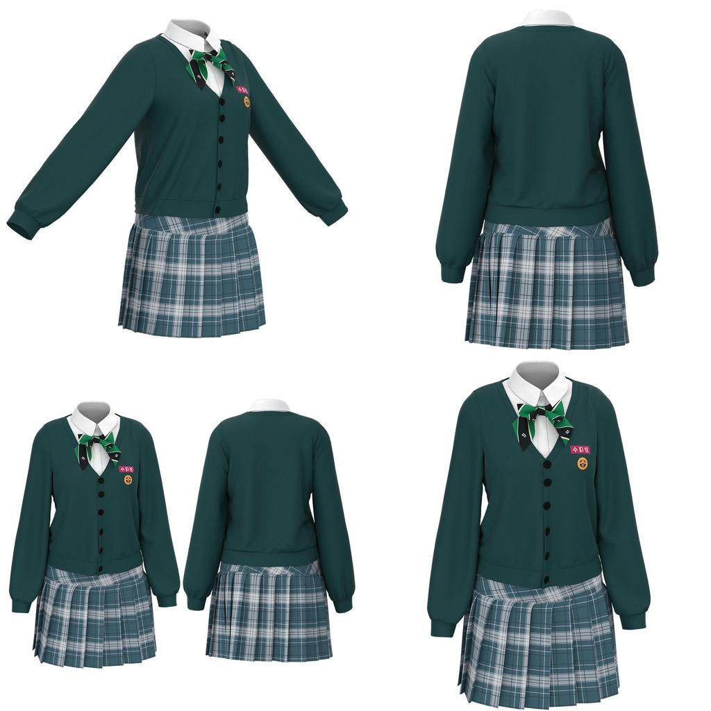 Anime-inspired All Of Us Are Dead Cosplay Costume For Fans Men And Women School Uniform Outfit