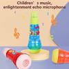 Karaoke Echoes Microphone for Kids Featuring Adjustable Sound Effects Perfect for Hosts and Music Fans