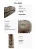 Korean Style Double-Sided Faux Mink Fur Scarf: Women's Thick Warm Neck Warmer for Autumn/Winter - Versatile & High-End Feel