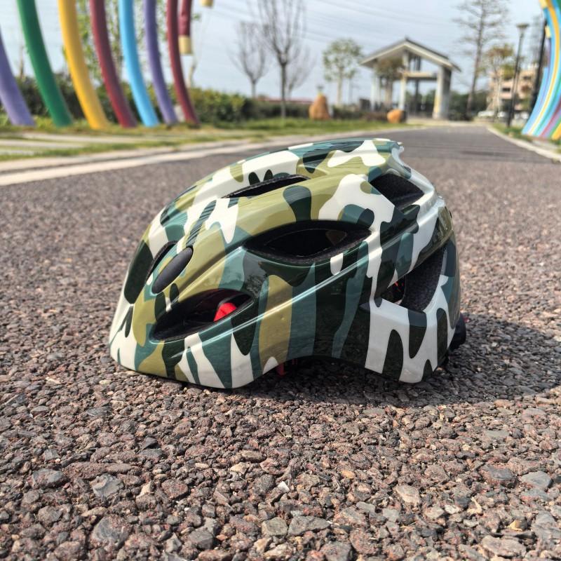 Kids Integrated Bicycle Helmet Mountain Road Cycling Unisex Child Safety Gear Ventilated
