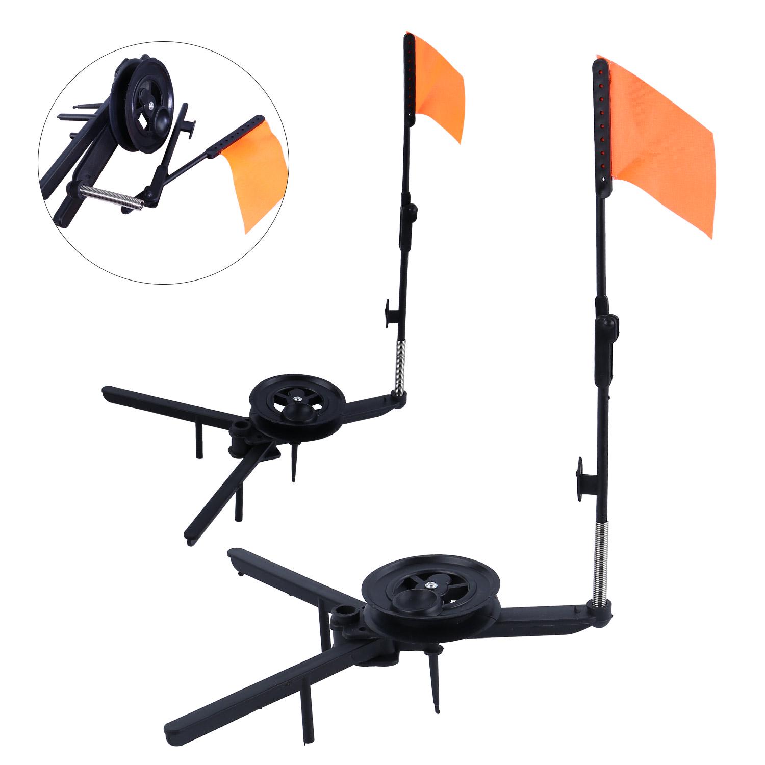 

SOUGAYILANG Удочка для зимней удочки с кончиком вверх, 2 цвета, зимняя удочка для зимней удочки, рыболовные снасти чёрный