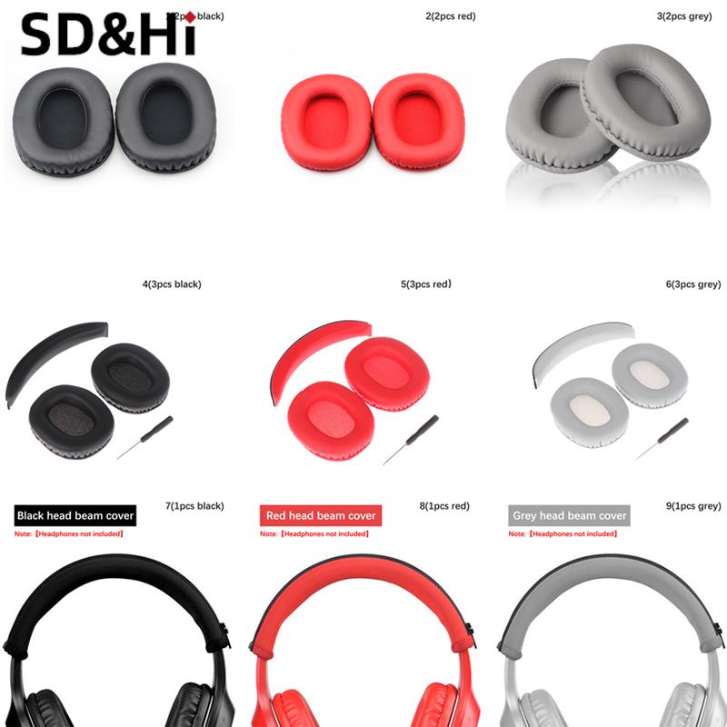 For Edifier W800BT W808BT W800X K830 K815P G1 Headphone Head Beam Ear Pads Cover Earmuffs Accessories