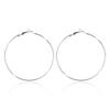 Metal Large Circle Temperament Party Personalized Ear Studs Fashion Hoop Earrings Jewelry
