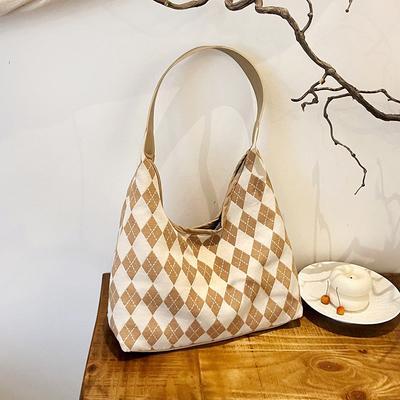 Nouveau sac à provisions personnalisé à la mode, sac fourre-tout, sac à bandoulière pour étudiante d'automne, sac d'épaule pour la classe