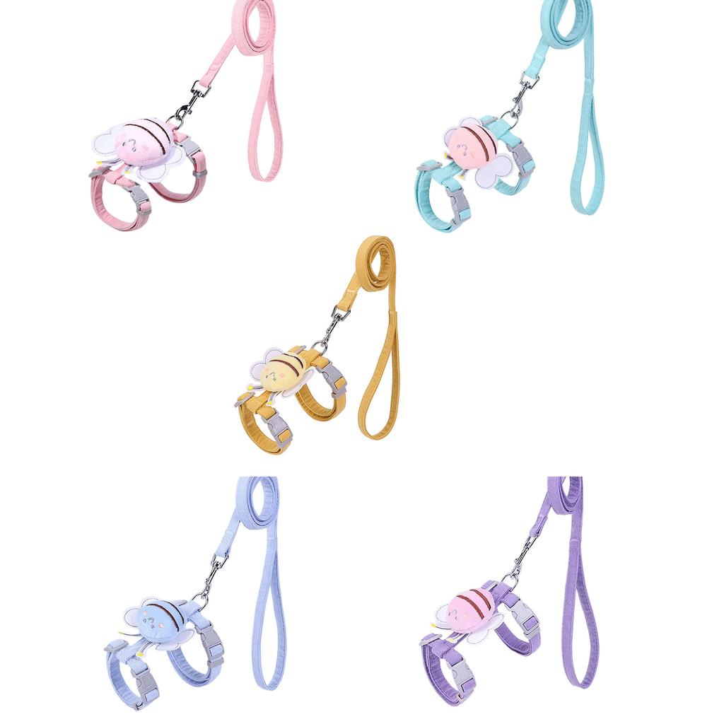 Secure Comfortable Pet Harness Walking Cats Dogs Vest Outdoor Use Harnesses for Outdoor Use