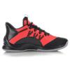 Li Ning Star Speed Rebound Cushioning Lightweight Slip Resistant Low top Basketball Shoes Men's Vermilion ABAQ009-1