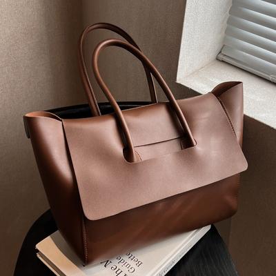 High-end Large Women's Bag 2026 New Fashi Korean-style Large-capacity Handbag Retro Commuter Tote Bag