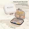 Pillbox 7 Days Travel Tablets Organiser Daily Medicine Vitamins Holder Storage Container Dustproof Lid Travel Medication Protect
