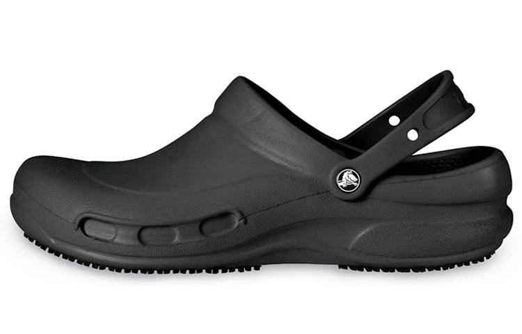 Crocs Bistro Slip Resistant Work Clog Black 10075-001 43-44