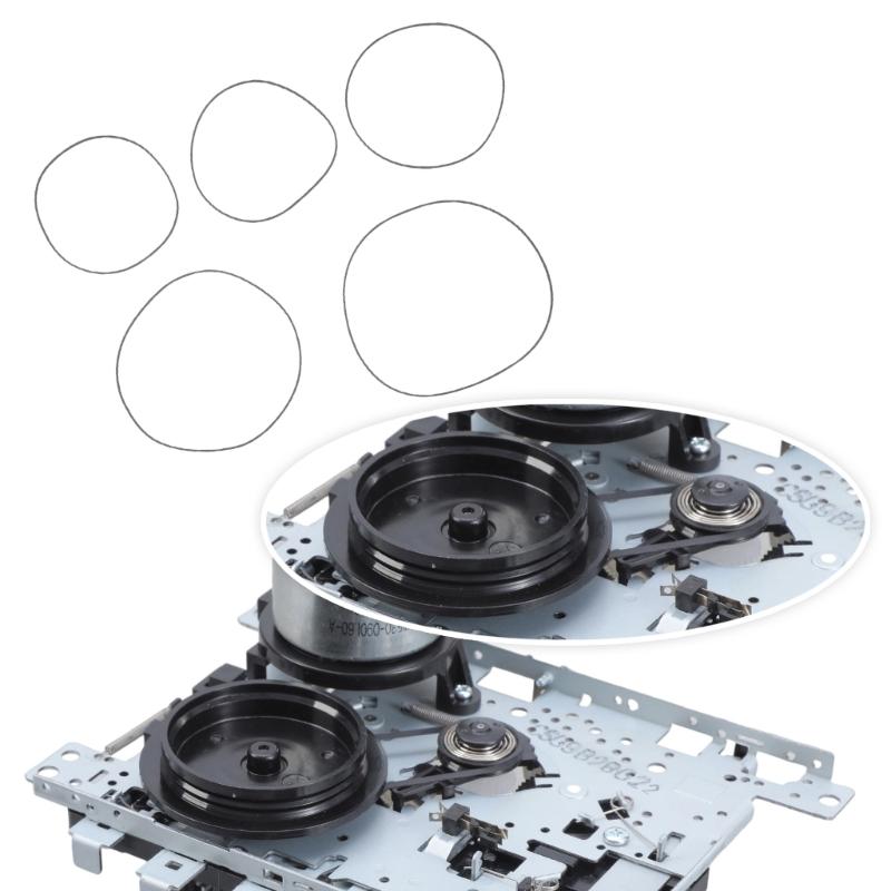 1PC Rubber Belt for Cassette Players and Video Recorders Turntables Common Bands Repair Belts 150-209mm Folded