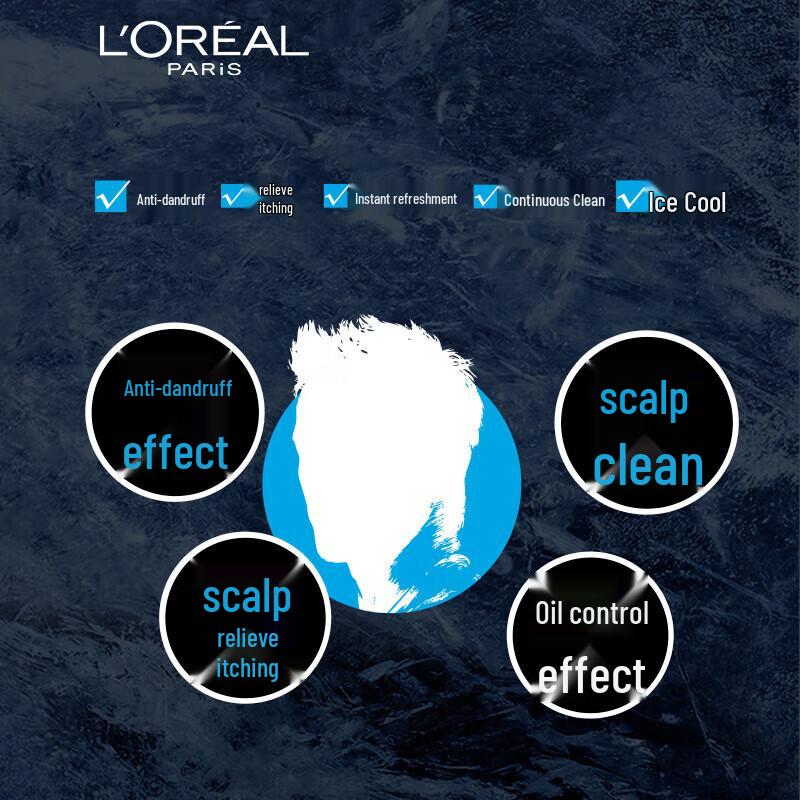 L'Oreal Men Expert Hydra Energetic Anti-Dandruff Shampoo 700ml