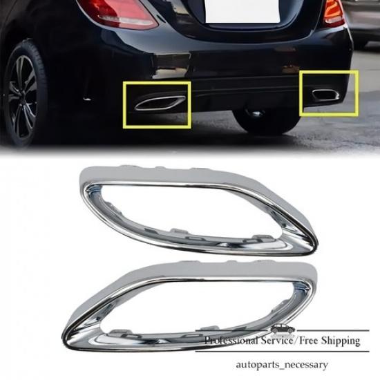 NEW Right+Left Rear Bumper Cover For Mercedes-Benz A220 E350 E400 E450 E53 AMG
