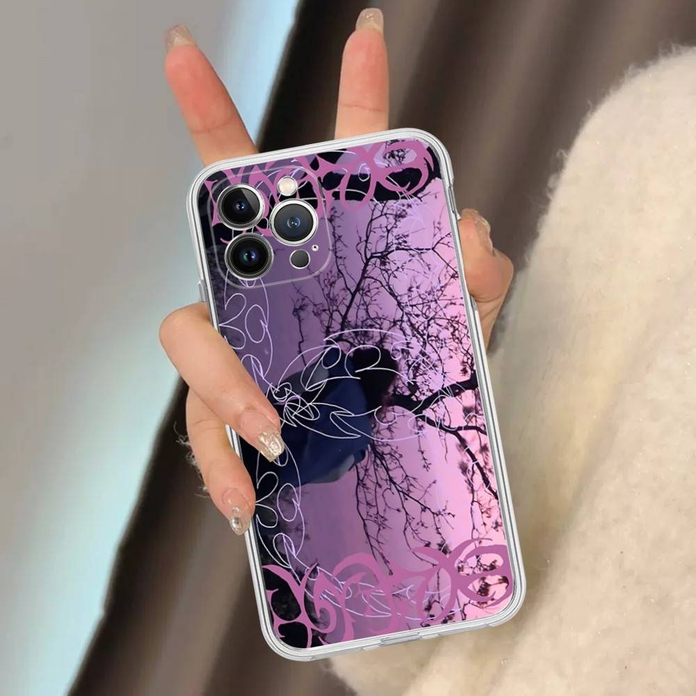 Custodia Bladee 333 Drain Gang IceDancer Eversince in TPU Silicone per IPhone 11 12 13 14 15 16 17 Pro Max Antiurto Cover Posteriore Trasparente