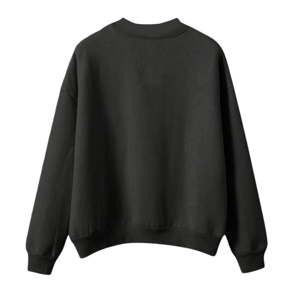 Ladies' Fashionable Casual Round Neck Long Sleeved Christmas Printed Hoodie